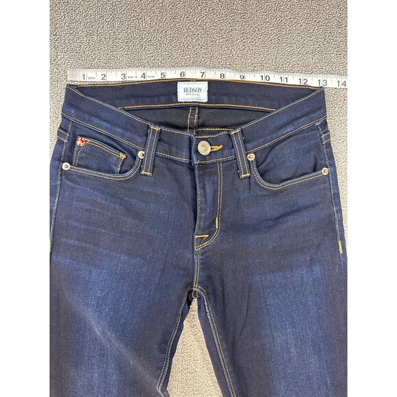 Hudson Jeans Krista Super Skinny Supermodel Dark Wash Size 26 - Picture 6 of 10